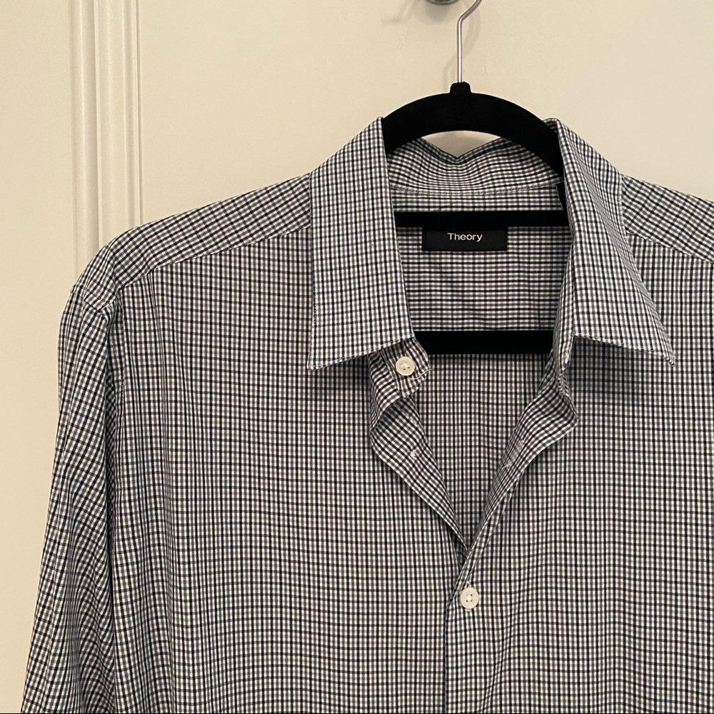 Theory Men’s Long Sleeve Button Down - image 2